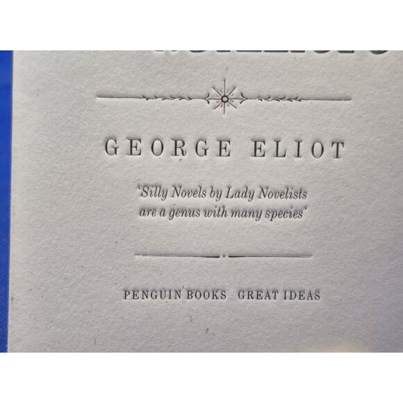 Silly Novels By Lady Novelists George Eliot Paperback Penguin Books - Picture 3 of 8